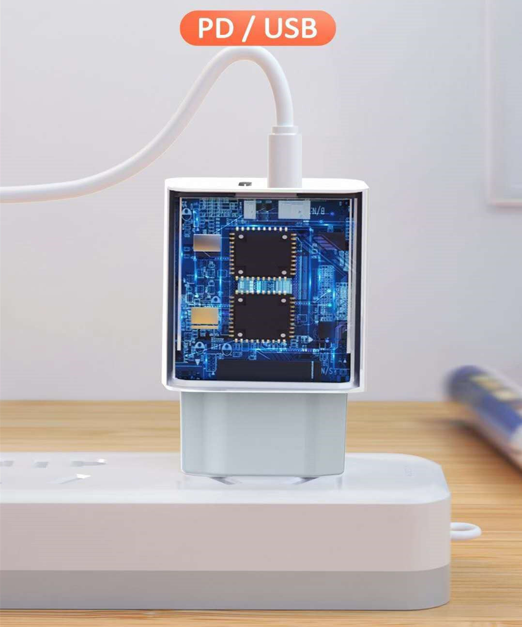 Travel Charger Fast Charge PD Interface Android Phone Travel Charger Fast Charge PD Interface Android Phone